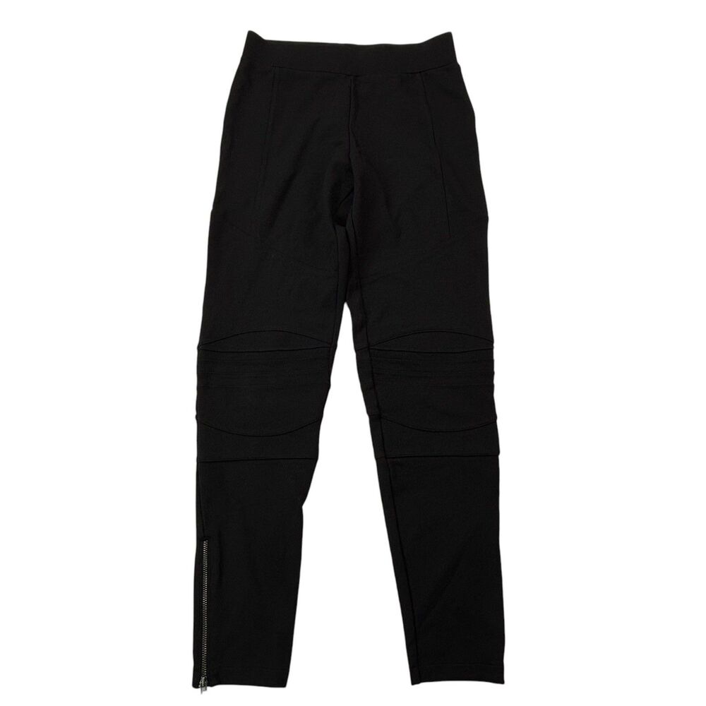 ALLSAINTS Women’s Small Black Tyne Elastic‎ Waist Leggings 25.5" Inseam